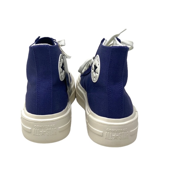 Converse Chuck Taylor Cruise Seasonal Skate High Shoes Blue Canvas Women A05468C - Picture 7 of 10